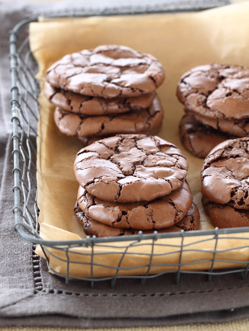 עוגיות פאדג' ללא קמח