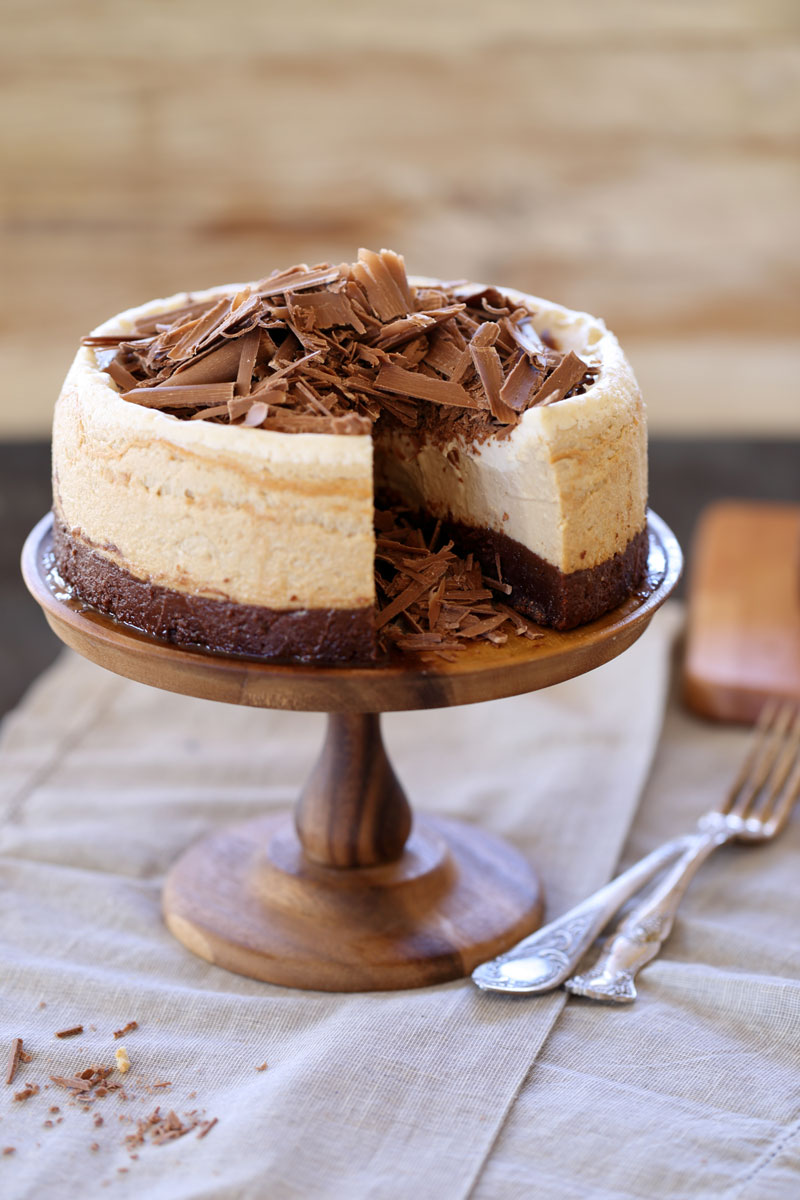 גבינה, קפוצ'ינו, בראוני