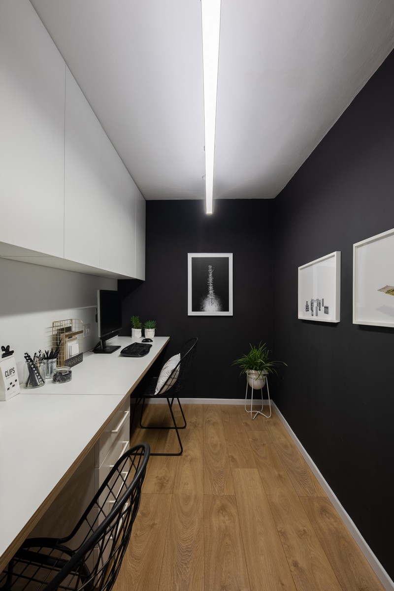 פינת עבודה במדרון