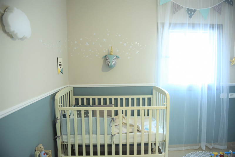חדר תינוק מעוצב