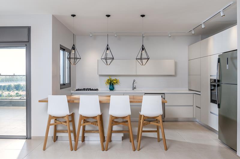 דלפק אוכל במטבח