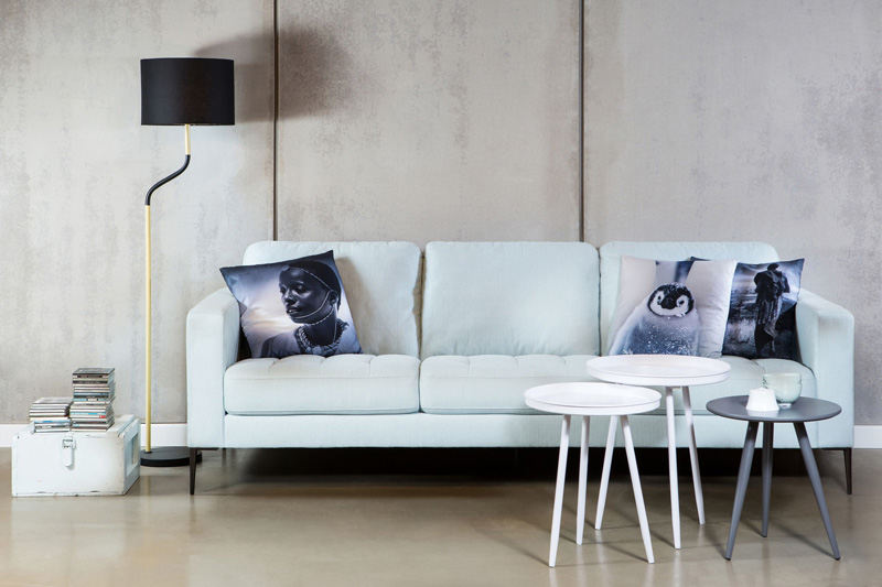 ספה עם כריות