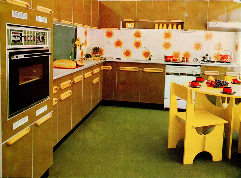 מטבח משנות ה 70