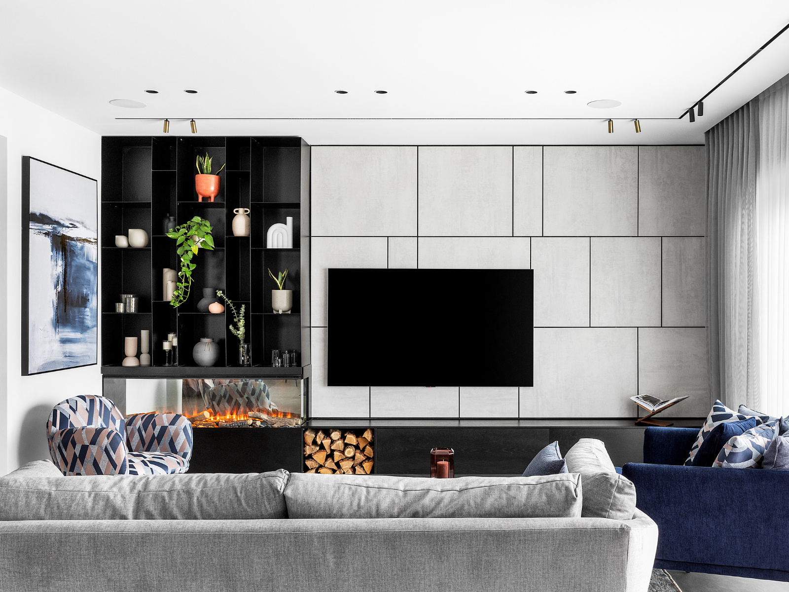 הטלוויזיה בסלון מאפשרת מפגשי משפחה קרובים