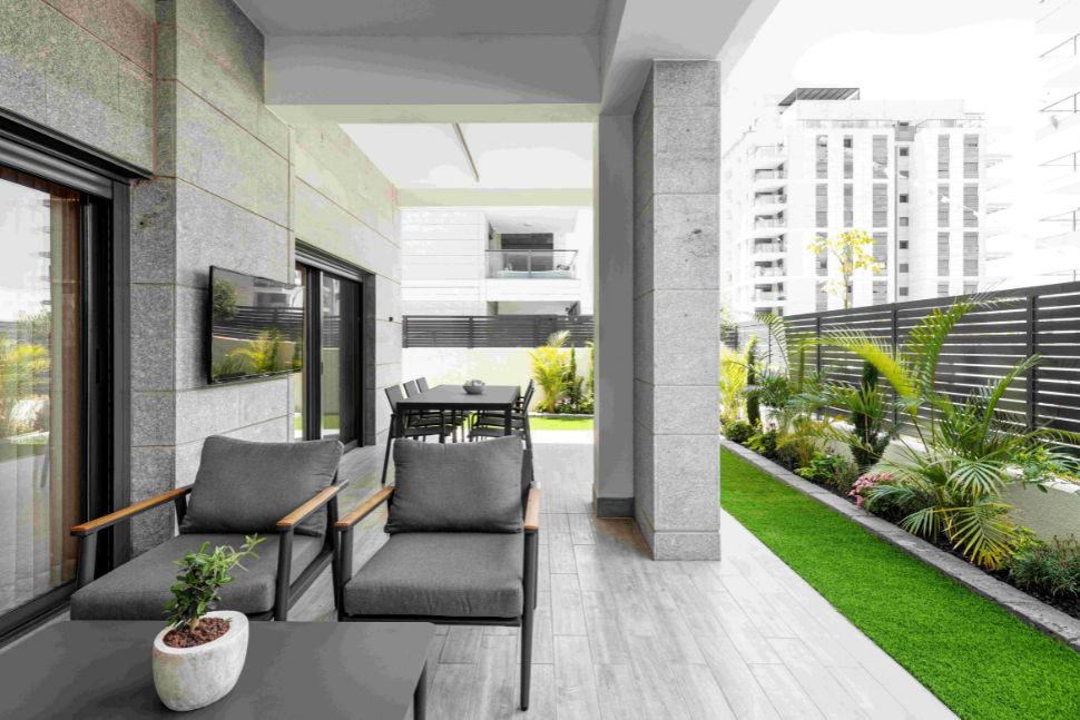 טלוויזיה בגינה