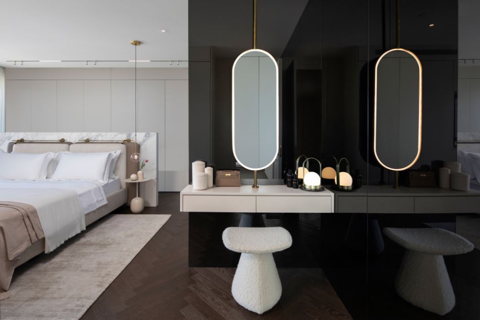 פינת אפור שחורה