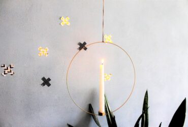 DIY: חנוכה מינימליסטי בסגנון סקנדינבי