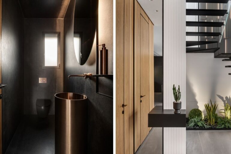 שירותים מעוצבים שירותים מוסתרים מהעין