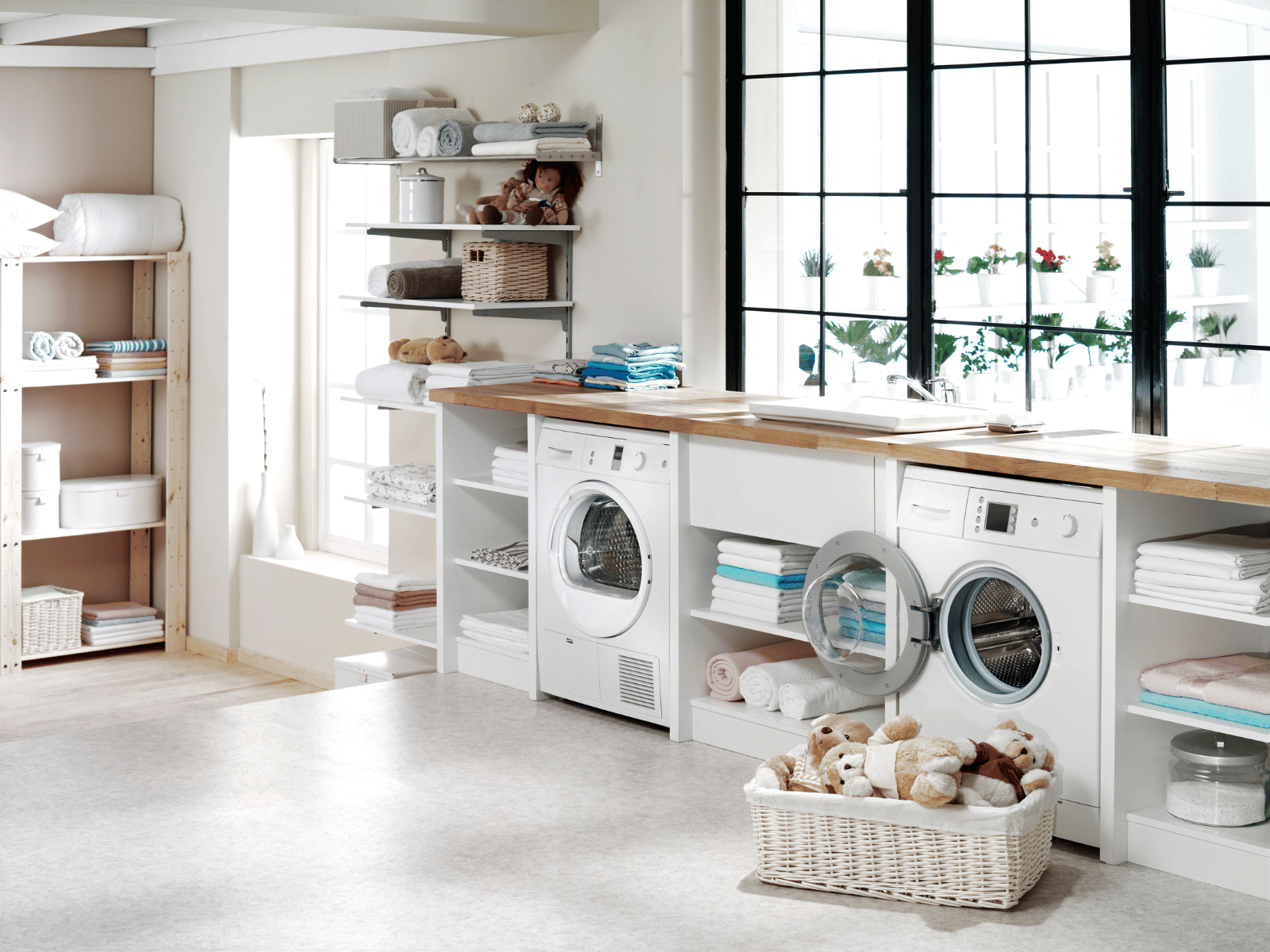 חדרי כביסה מעוצבים