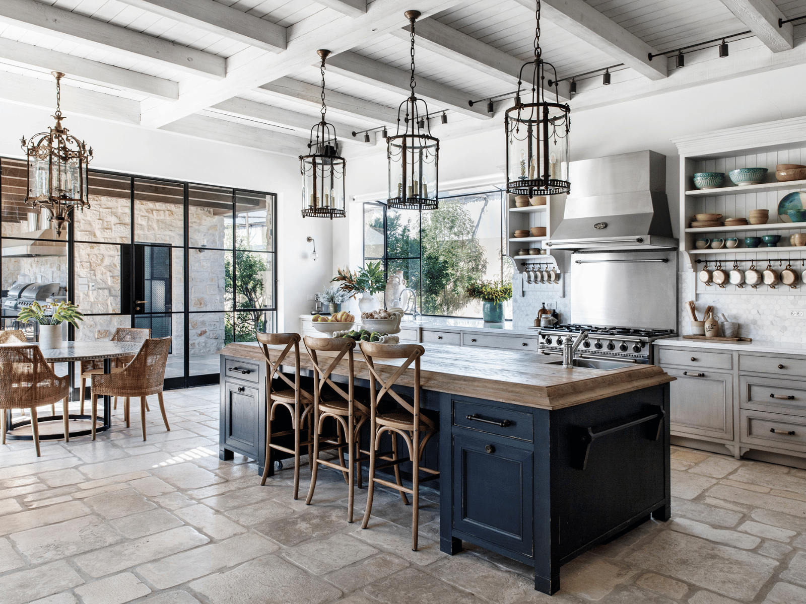 מטבח בסגנון כפרי