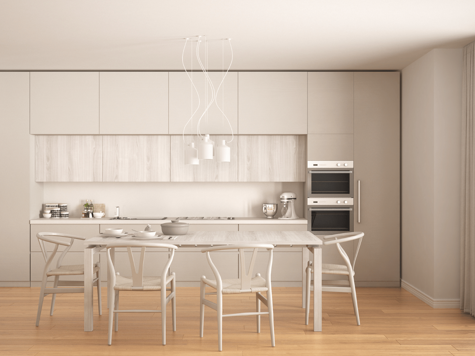 מטבח בסגנון סקנדינבי