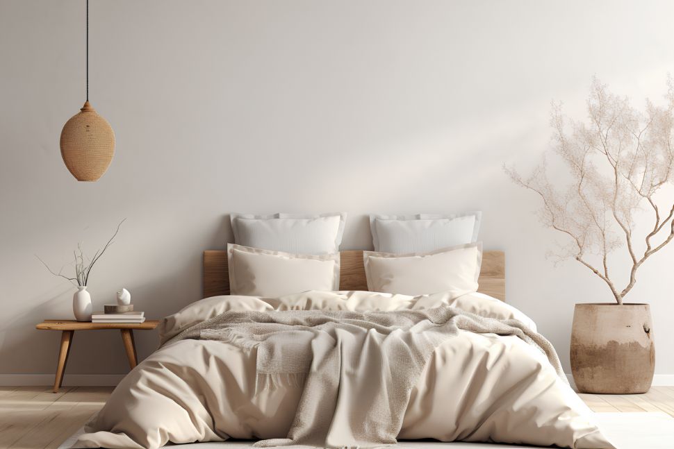 חדר שינה בעיצוב נורדי חדר שינה בעיצוב נורדי