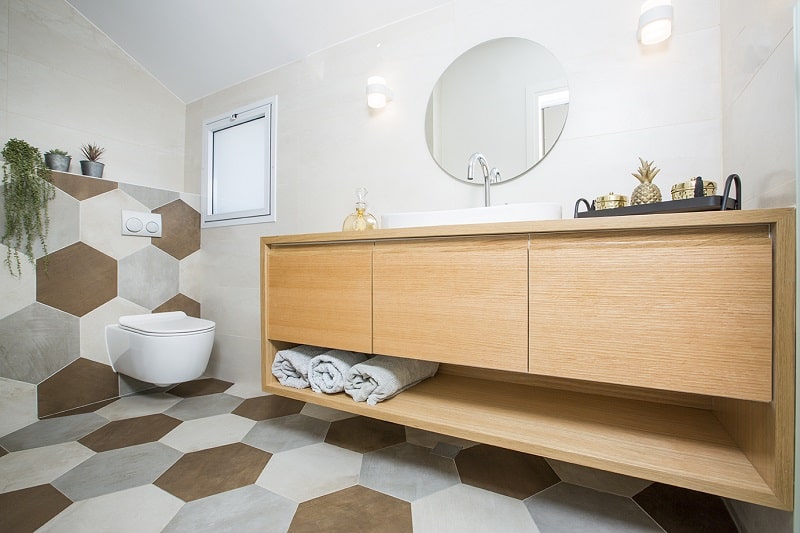 חדר רחצה מעוצב