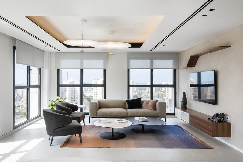 הרמוניה של גיאומטריה ידועה מראש: עיצוב משרד בתל אביב