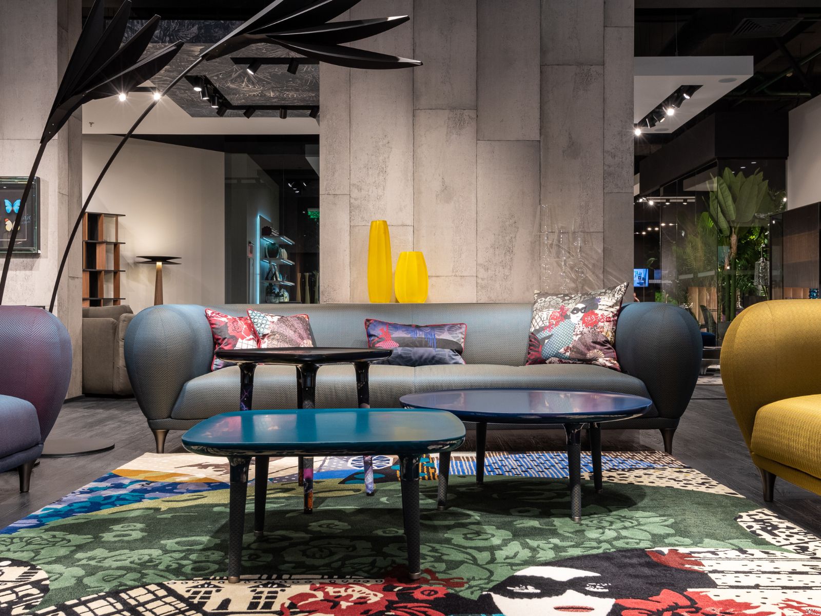 סלון צבעוני