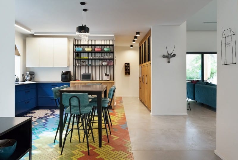 המטבח התפזר: תכנון של מטבח לא סטנדרטי בכלל