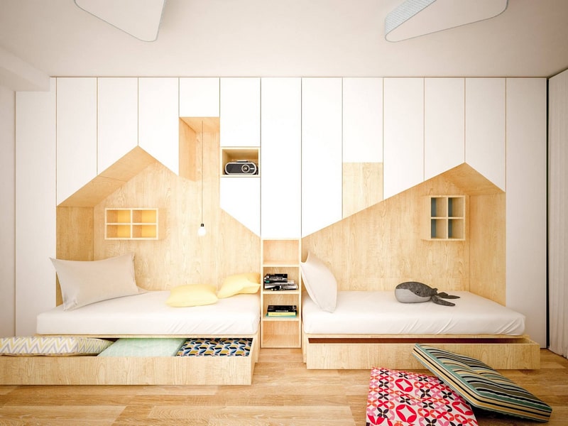 חדר ילדים משותף