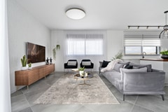 רק נראה יקר: עיצוב דירת פנטהאוז בתקציב מוגבל