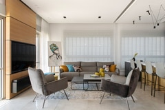 דירת פנטהאוז משפחתית בעיצוב מיוחד