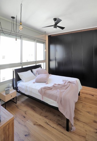 עיצוב גבוה: דירת גג משופצת ושמחה