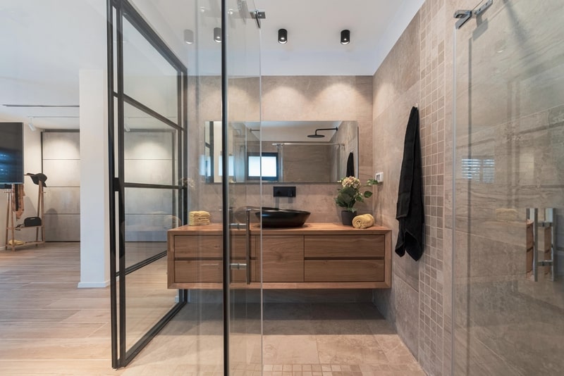 חדר שירותים עיצוב מודרני