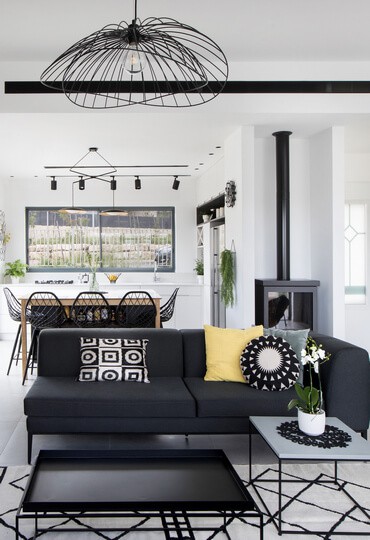 משולבים: סגנון מודרני בנוף כפרי