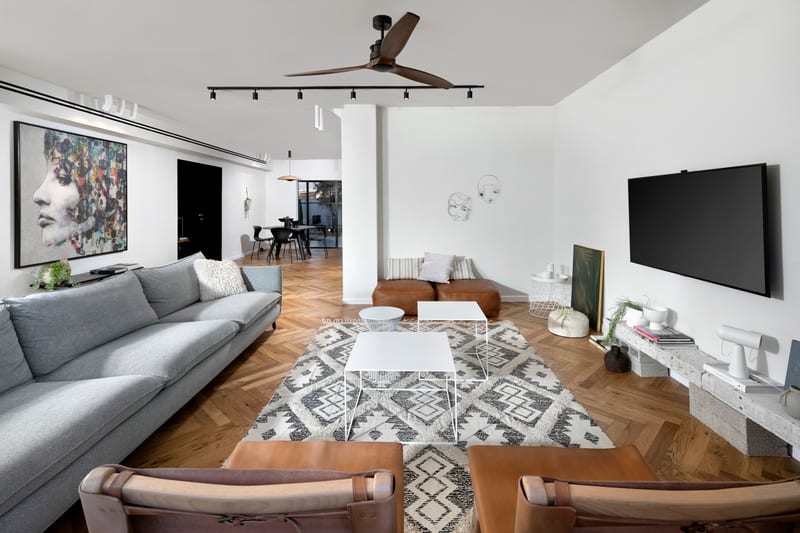 סלון בעיצוב נורדי