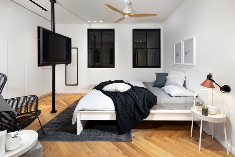 חדר שינה הורים מעוצב