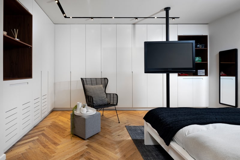 חדר שינה עיצוב נורדי