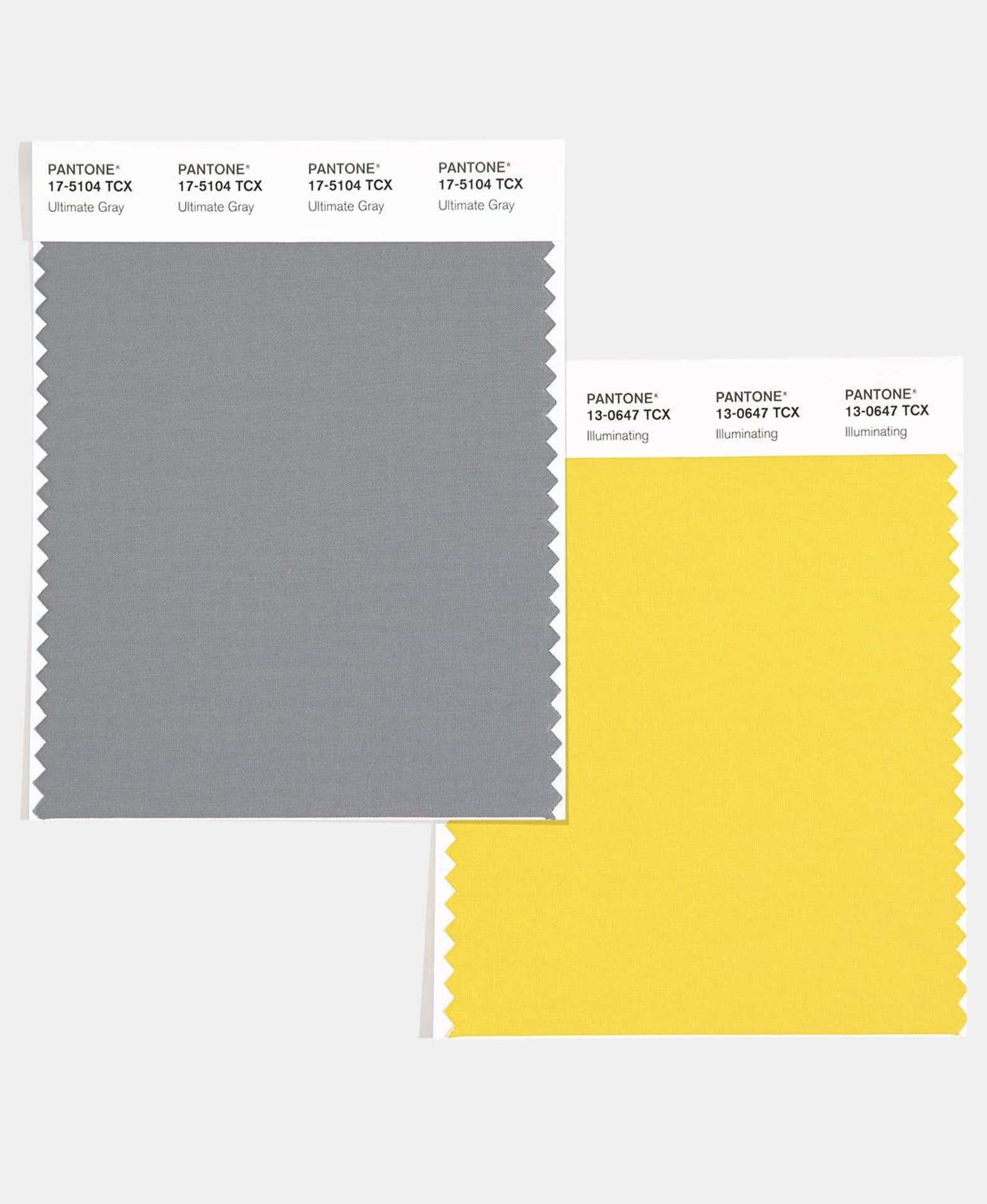 אפור וצהוב – צבעי השנה של 2021