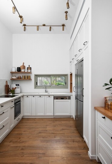 דירת גן כפרית באמצע העיר