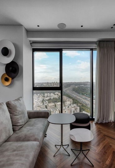 מוכנה לכל תרחיש – דירת רווק שמתאימה גם למשפחה