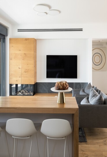 נתונה לשינוי: דירת קבלן שקיבלה מראה חדש