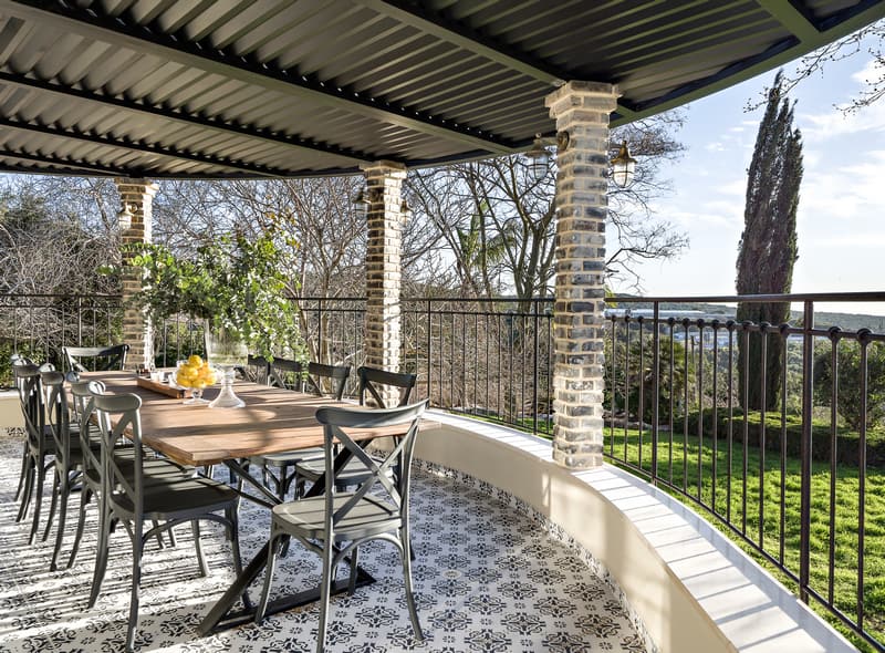 מרפסת עם נוף גלילי