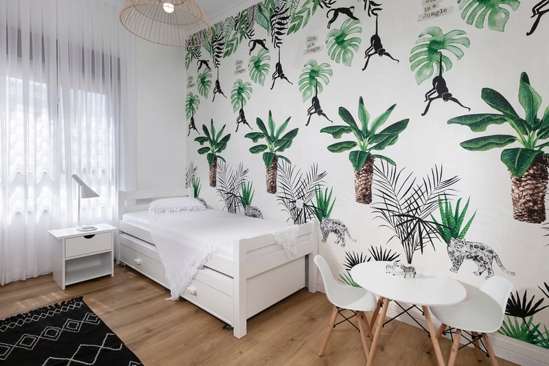 טפט בחדר ילדים