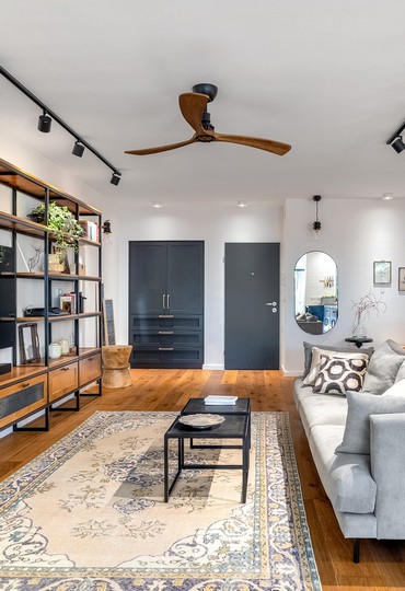 לגור בעיר, להרגיש בכפר: דירת גן באווירה חמה