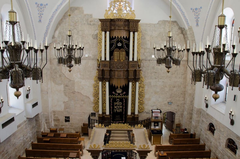 שימור בית הכנסת החורבה