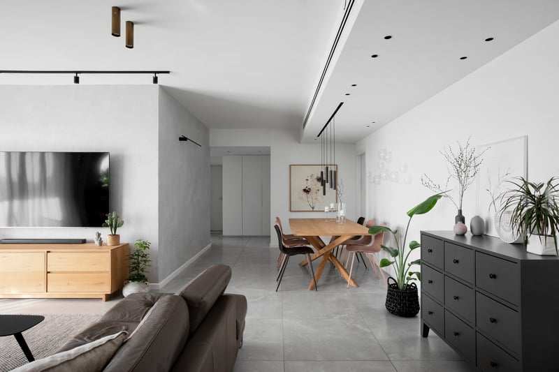 סלון ופינת אוכל