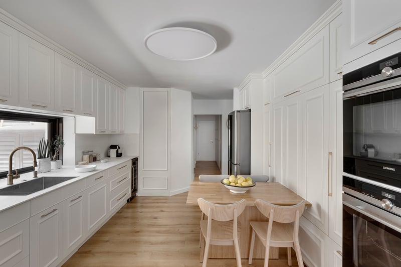 מטבח כפרי וחמים