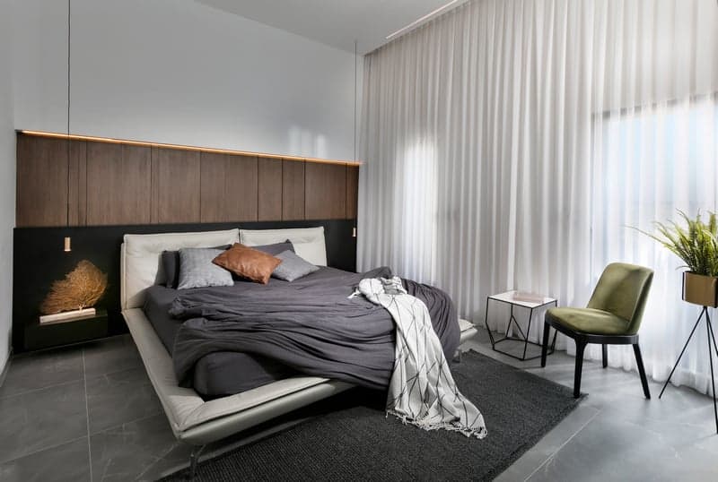 עיצוב חדר שינה חושני