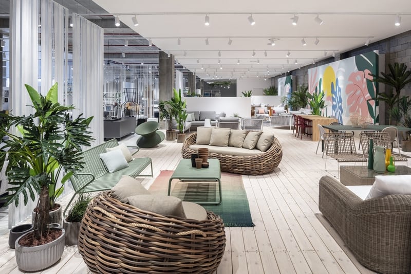 חלל מסחרי ריהוט מעוצב