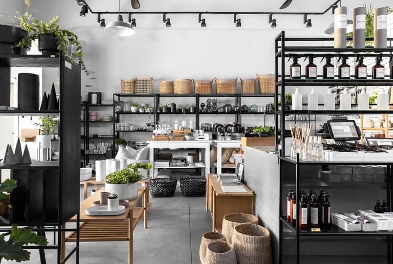 חלל מסחרי ריהוט מעוצב