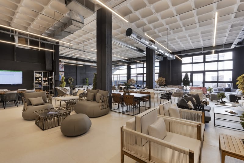 חלל מסחרי ריהוט מעוצב