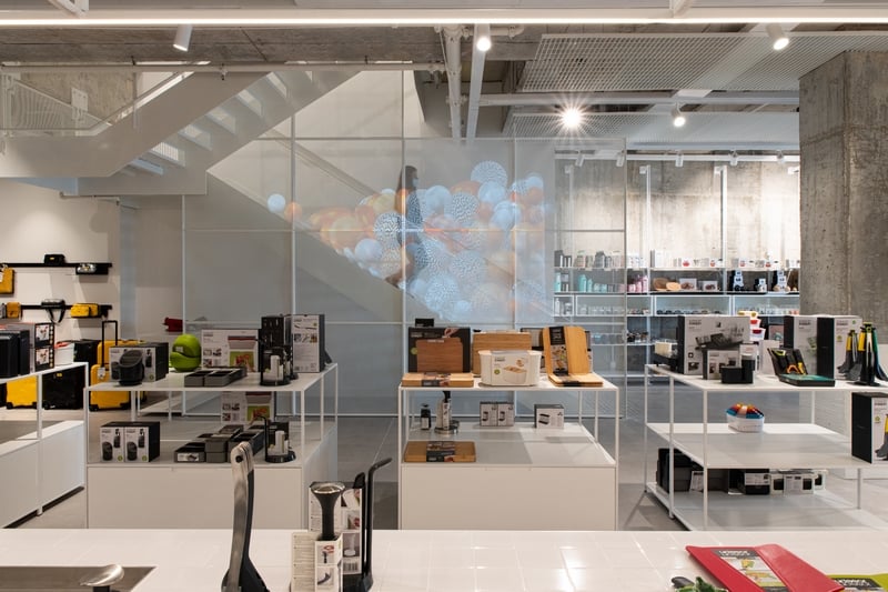 חלל מסחרי ריהוט מעוצב