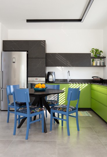 לזרום עם הצבע: הלבשת בית לא שגרתית