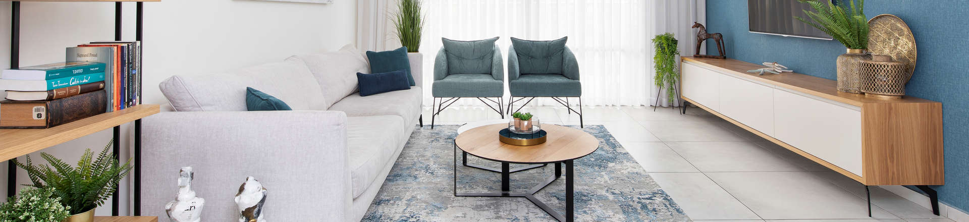 עניין של דיוק: עיצוב מוקפד לדירה משפחתית