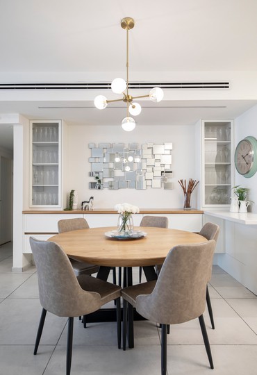 עניין של דיוק: עיצוב מוקפד לדירה משפחתית