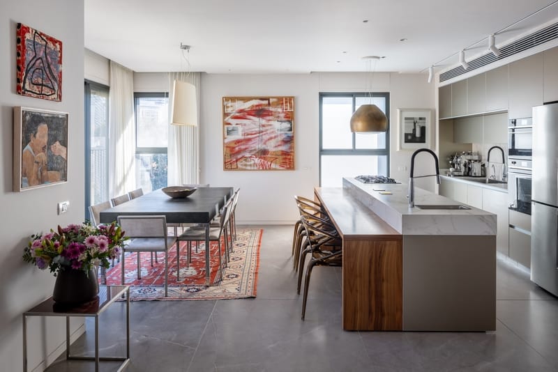 מטבח ופינת אוכל