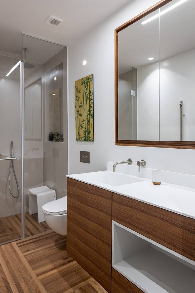 ארון כיור עץ