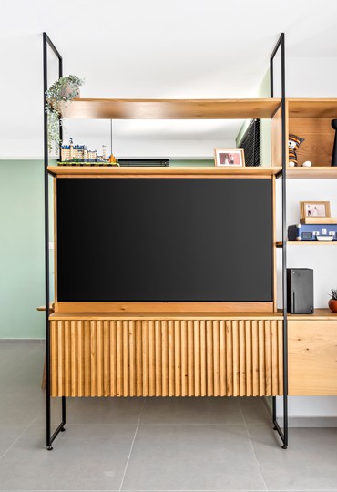 טבע ירוק בעיר: נגיעה כפרית עדכנית לדירת תמ"א